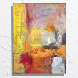 A Subtle Shift | Original Abstract Expressionist Painting On Canvas | 12x16