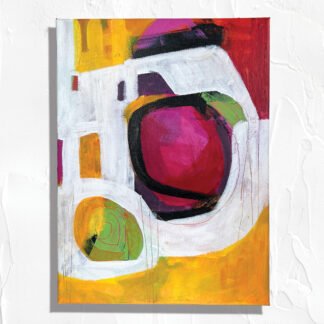 The Wash Cycle | Original Abstract Expressionist Painting On Canvas | 12x16