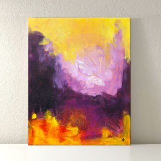 Emotional Connection | Original Abstract Painting On Canvas | 16x20