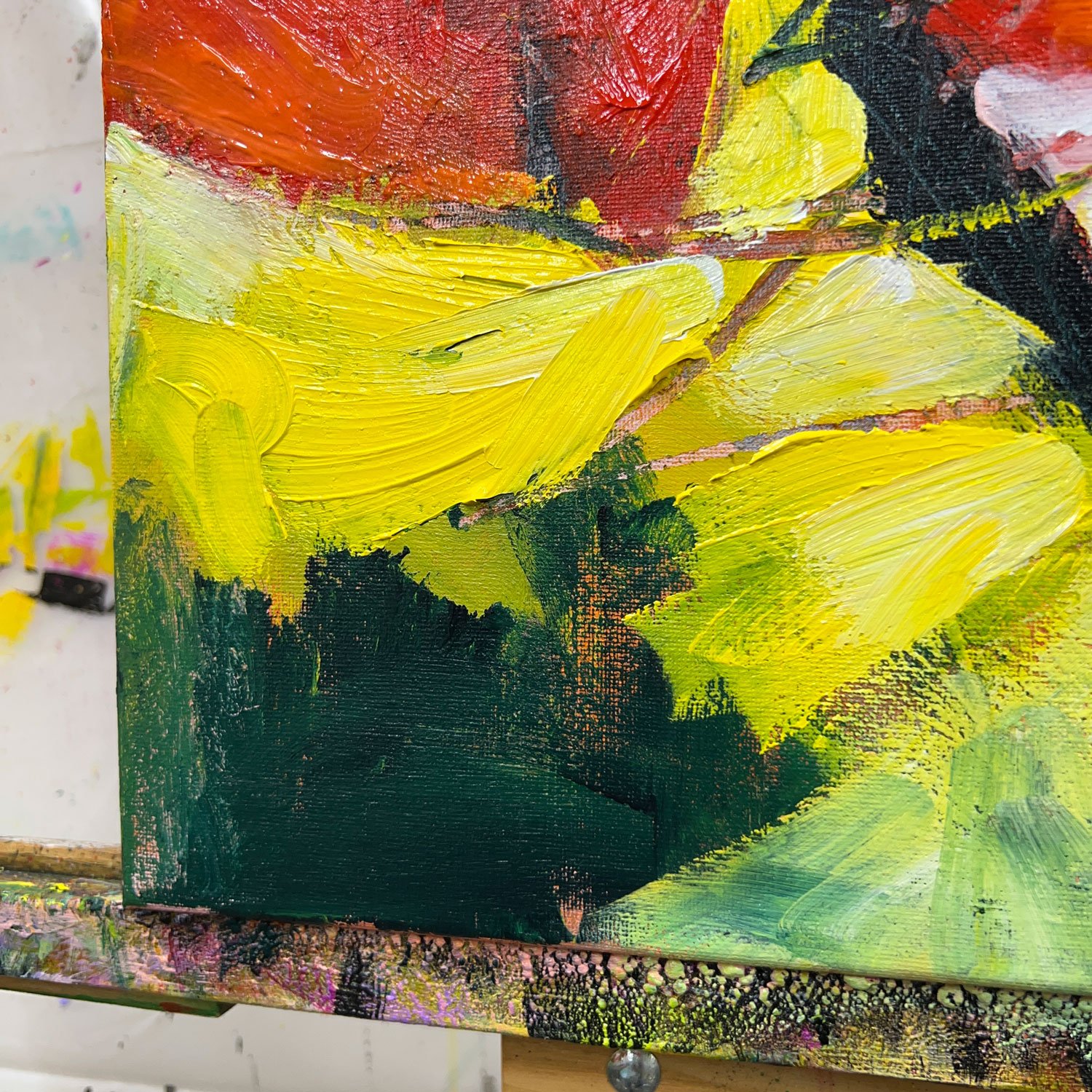 Something Has To Change | Original Abstract Painting On Canvas | 12x16 - Image 3