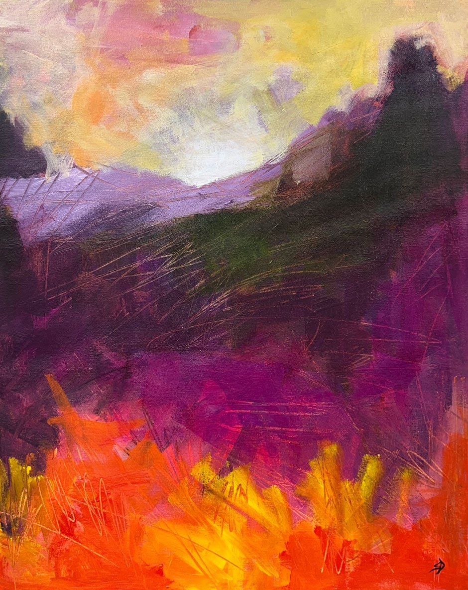 We're In This Together | Original Abstract Painting On Canvas | 16x20 - Image 8