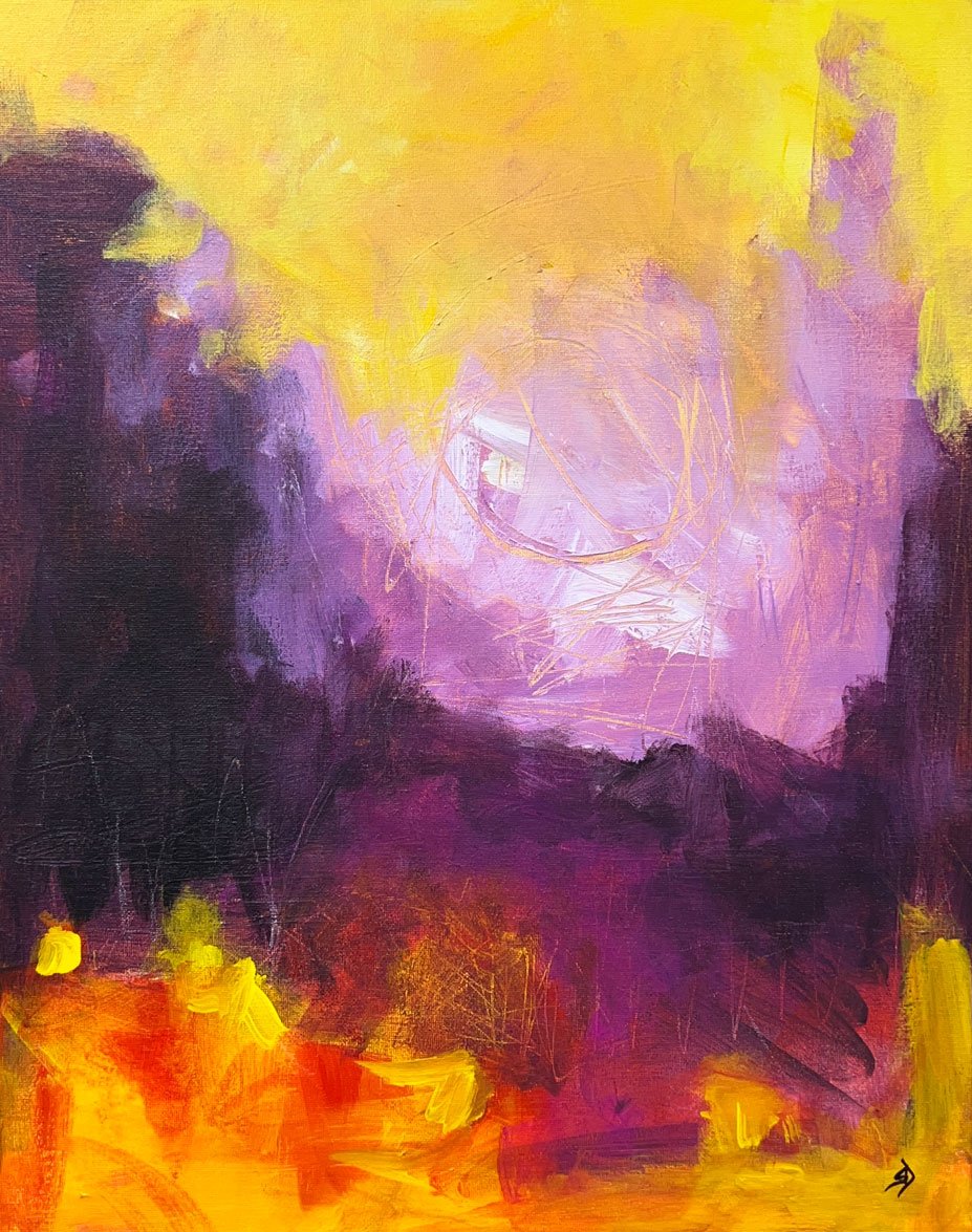 Emotional Connection | Original Abstract Painting On Canvas | 16x20 - Image 7
