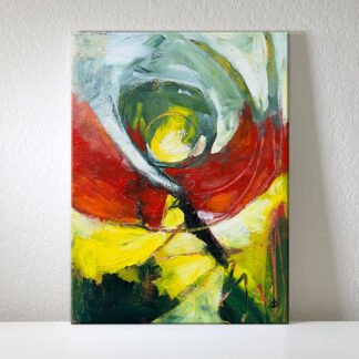 Something Has To Change | Original Abstract Painting On Canvas | 12x16